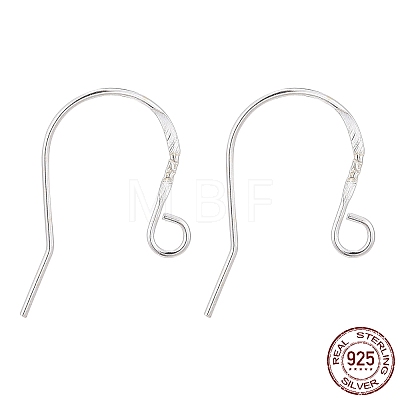 925 Sterling Silver Earring Hooks STER-K167-068S-1