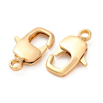 Brass Lobster Claw Clasps KK-H513-01A-G-1