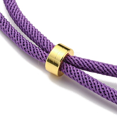 Nylon Cords Necklace Making AJEW-P116-03G-08-1