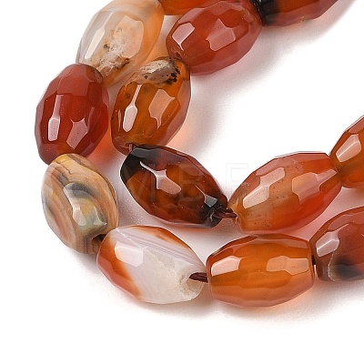 Natural Agate Beads Strands G-Q194-B01-01J-1