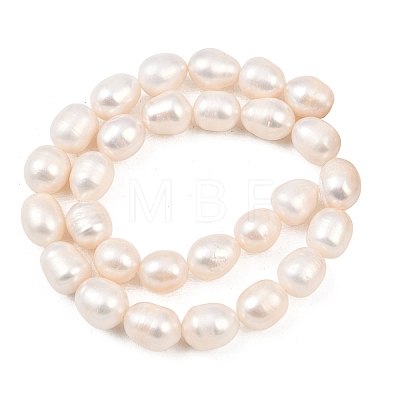 Natural Cultured Freshwater Pearl Beads Strands PEAR-F020-24C-1