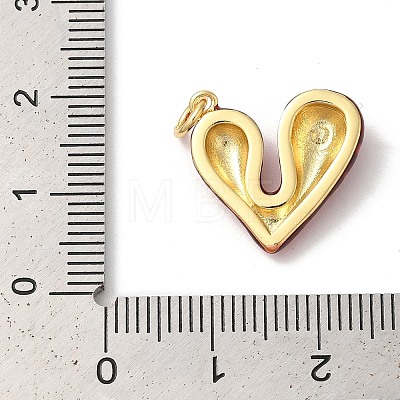 Rack Plating Brass Enamel Pendants KK-Z056-42G-02-1