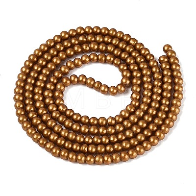 Baking Paint Glass Pearl Beads Strands DGLA-ZX001-05B-17-1