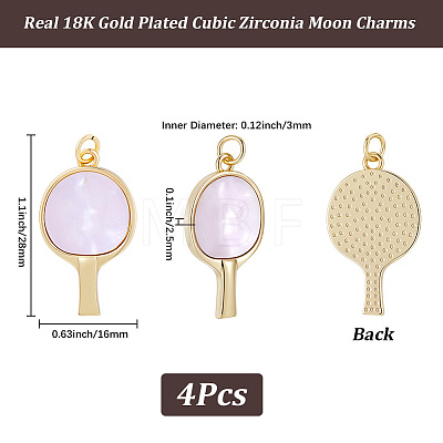 4Pcs Natural Shell Pendants KK-BBC0028-72-1