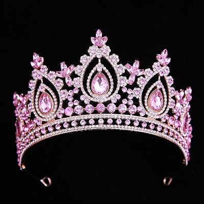 Alloy Rhinestone Hair Bands PW-WGFBD84-07-1