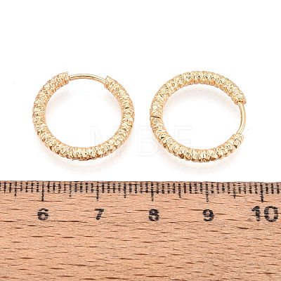 304 Stainless Steel Hoop Earrings STAS-T074-26G-1