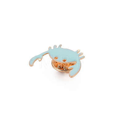 Cute Crab Enamel Pin JEWB-S012-004G-NF-1