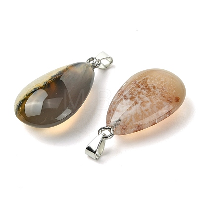 Natural Agate Pendants GG-K002-09D-1