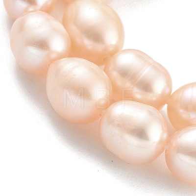 Natural Cultured Freshwater Pearl Beads Strands PEAR-P062-08I-1