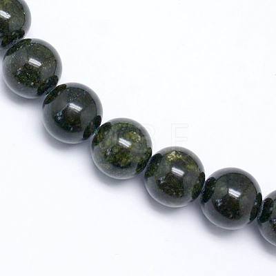 Round Gemstone Beads X-SNOW-10D-1