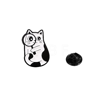Lovely Cat Brooches PW-WG66680-02-1
