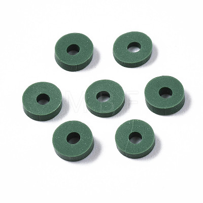 Handmade Polymer Clay Beads LS-CLAY-R067-4.0mm-B46-1