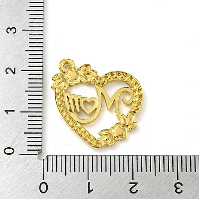 Ion Plating(IP) Real 18K Gold Plated 304 Stainless Steel Rhinestone Pendants STAS-P341-13G-01-1