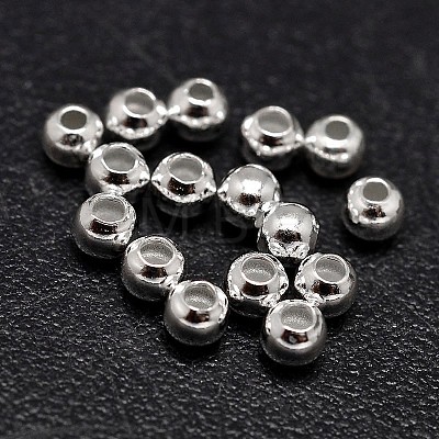 925 Sterling Silver Beads X-STER-F012-01D-1