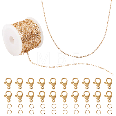 DIY Chain Necklace Bracelet Making Kit DIY-TA0004-92-1