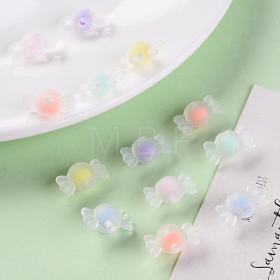 Transparent Acrylic Beads X-TACR-S152-03C-1