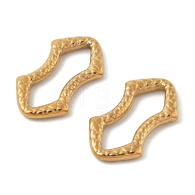 304 Stainless Steel Linking Rings LS-STAS-K254-06F-G-1