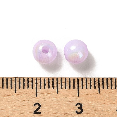Opaque Acrylic Beads OACR-Z016-01B-03-1