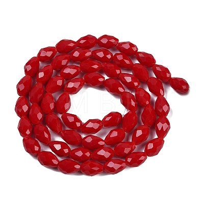 Opaque Solid Color Beads Strands EGLA-N013-P4mm-D07-1