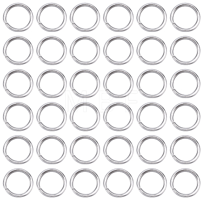 304 1000pcs Stainless Steel Open Jump Rings STAS-SP0001-71C-1