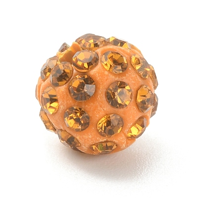 Rhinestone Pave Disco Ball Beads RB-TAC0002-02A-03-1