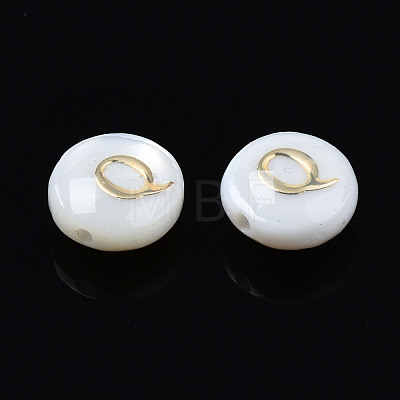 Natural Freshwater Shell Beads SHEL-S278-036Q-1