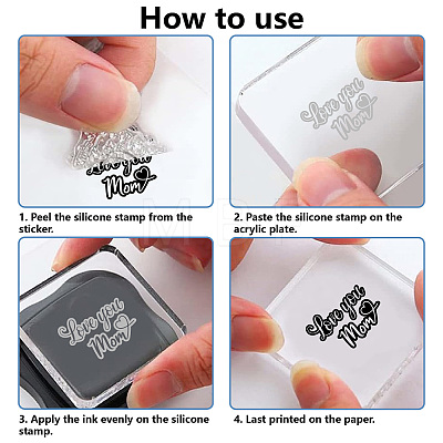 Custom PVC Plastic Clear Stamps DIY-WH0439-0333-1