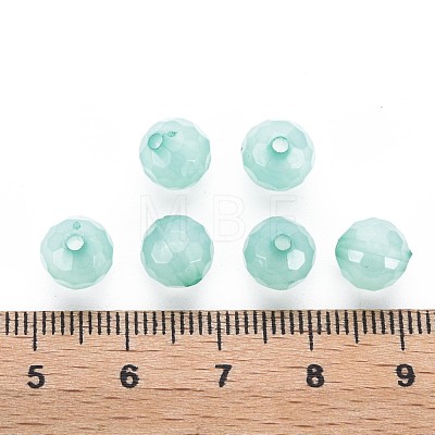 Transparent Acrylic Beads TACR-S154-62E-02-1