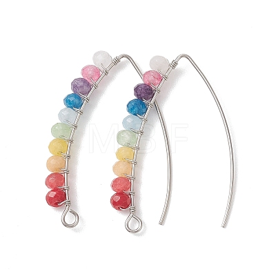 Natural Malaysia Jade Earring Hooks EJEW-JE06888-01-1