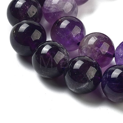 Natural Amethyst Beads Strands G-C152-01A-1