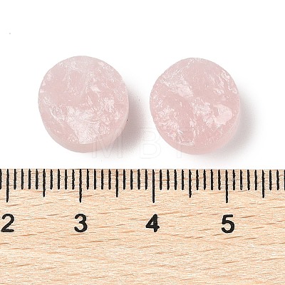 Natural Rose Quartz Cabochons G-K338-39B-02-1