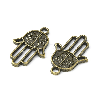 Tibetan Style Alloy Pendants TIBEP-23356-AB-NR-1