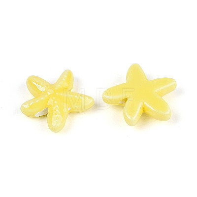 Handmade Porcelain Beads PORC-Q002-02B-01-1