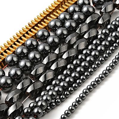 Non-magnetic Hematite Beads Starnds G-P479-01-1