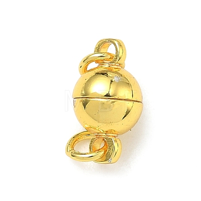 Brass Magnetic Clasps KK-G557-40G-1