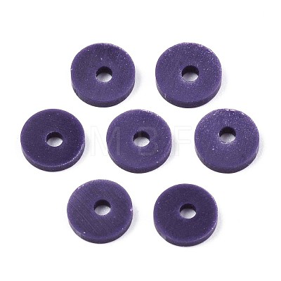 Handmade Polymer Clay Beads CLAY-Q251-8.0mm-46-1