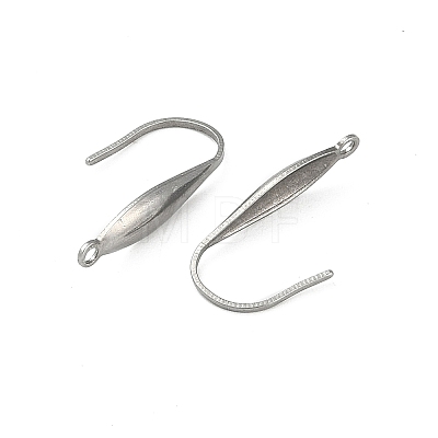 304 Stainless Steel Ear Wire Accessory STAS-Q336-12B-P-1