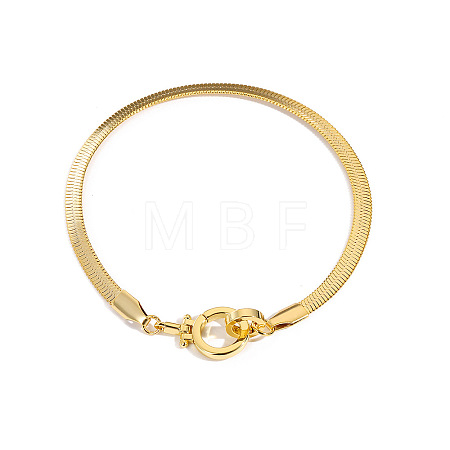 Brass Snake Chains Bracelets for Women FS-WGC8AF4-01-1