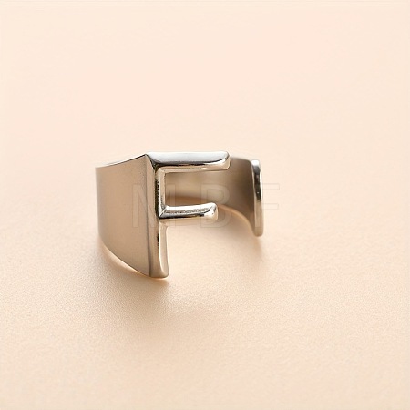 304 Stainless Steel Cuff Rings FS-WGEAFE6-12-1