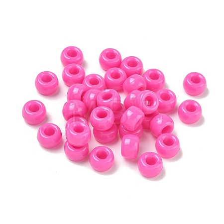 Opaque Plastic Beads KY-T025-01-F19-1