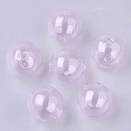 Handmade Blown Glass Beads X-BLOW-T001-32B-07-1