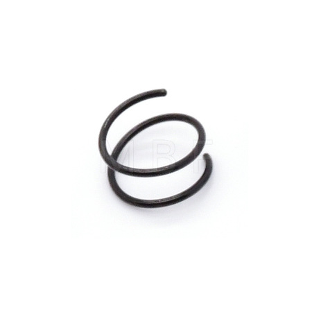 Double Nose Ring for Single Piercing AJEW-C010-02EB-02-1
