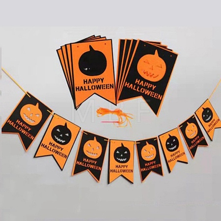 16Pcs 2 Color Flag Felt Ornaments DIY-B054-02C-1