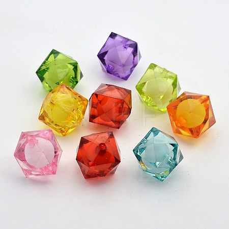 Transparent Acrylic Beads TACR-S112-20mm-M-1