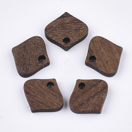 Walnut Wood Charms WOOD-S054-40-1
