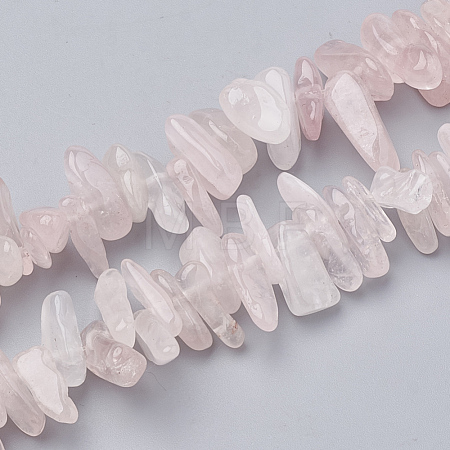 Natural Rose Quartz Beads Strands G-S338-17-1