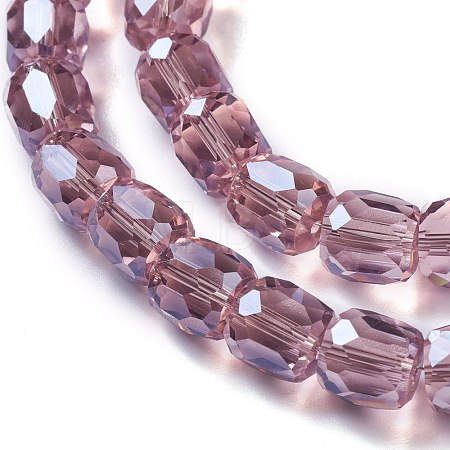 Electroplate Glass Beads GLAA-F108-13A-02-1
