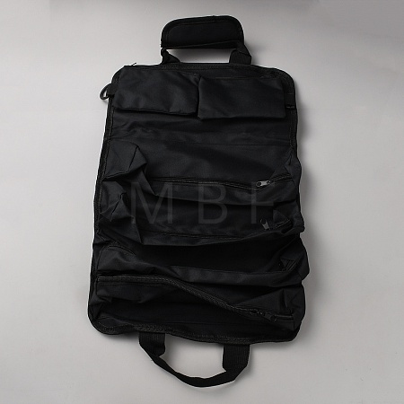Oxford Cloth Multi-Pocket Tool Roll Up Organizer Bags ABAG-WH0045-103C-1