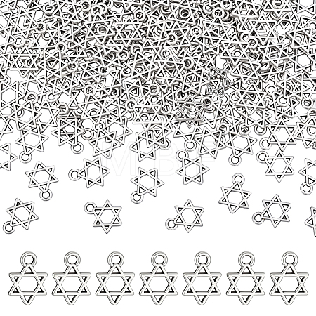 200Pcs Tibetan Style Alloy Charms FIND-HY0005-41-1