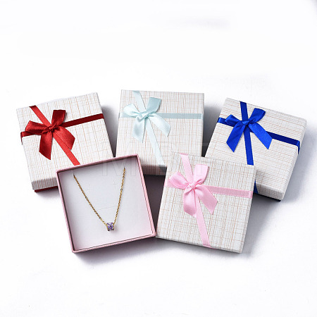 Cardboard Jewelry Set Box CBOX-T004-07-1